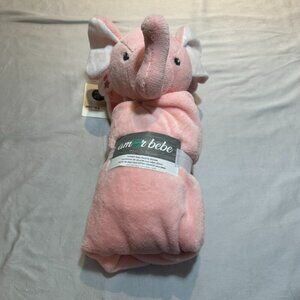 🐥 Amor Baby - NWT - jumbo elephant security blanket